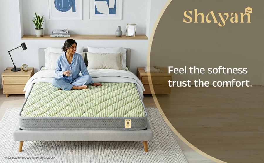 Shayan Ortho Dual Foam Mattress (4 Inch)