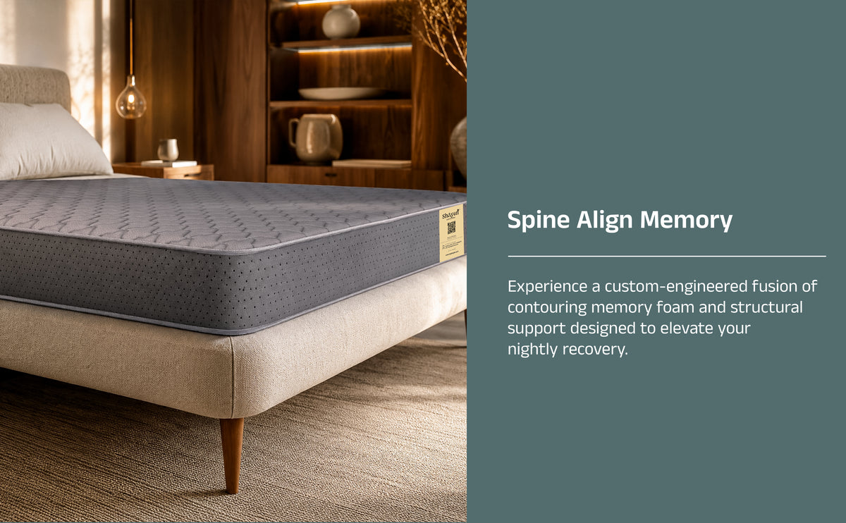 Shayan Orthopedic Memory Foam Mattress (6 Inch)