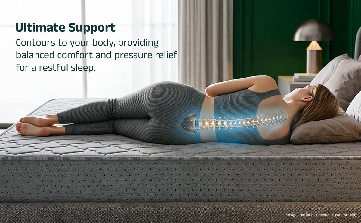Shayan Orthopedic Memory Foam Mattress (6 Inch)