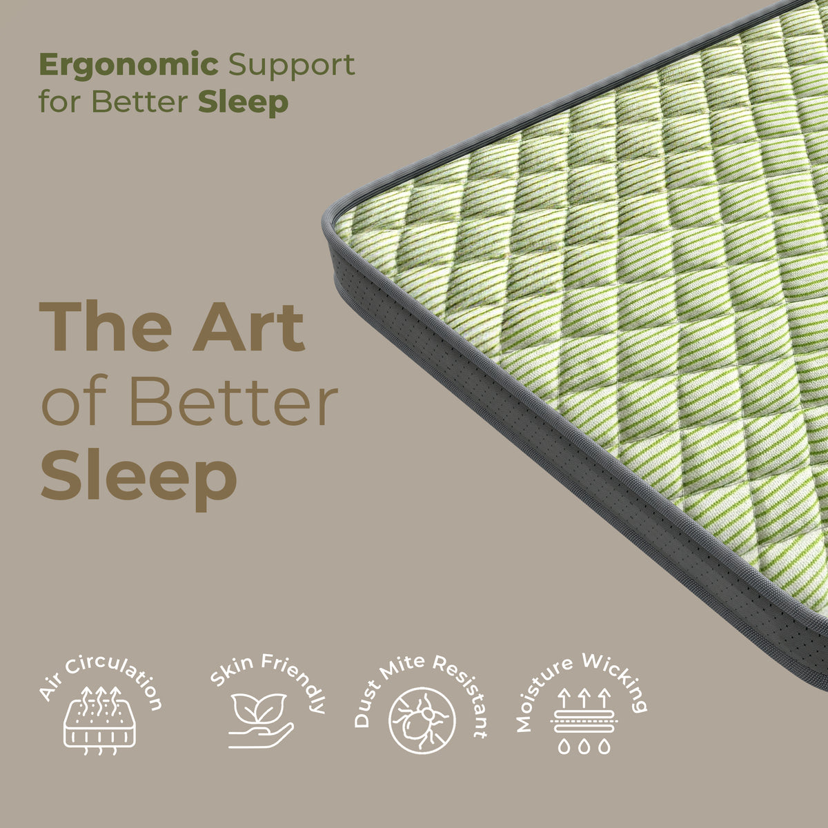Shayan Ortho Dual Foam Mattress (4 Inch)