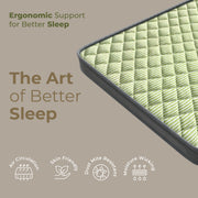 Adaptive dual-firmness - flip the mattress to suit your sleep needs