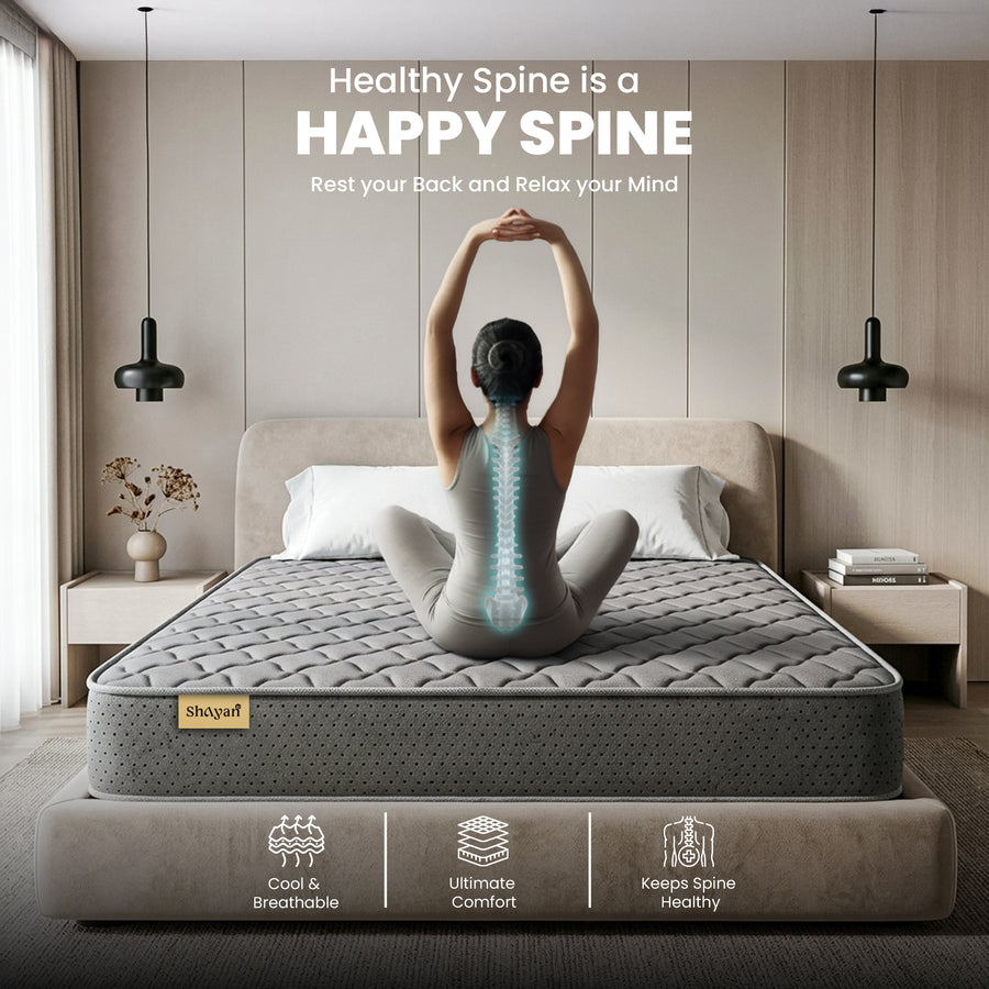 Shayan Orthopedic Memory Foam Mattress side profile